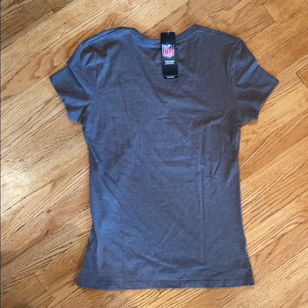 Official NFL Bears women’s short sleeve tee grey M - Picture 7 of 8